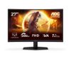 Obrázek AOC MT VA LCD WLED 27" C27G42ZE - Fast VA panel, 1920 x 1080, 260 Hz, 1 ms, HDMI, DP, Zakřivený