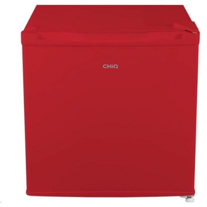 Obrázek CHiQ CSD46D4RE minibar, 46 litrů, 2 přihrádky, 0 °C až +10 °C, 39 dB, červený