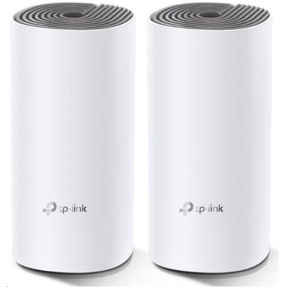 Obrázek TP- Link Deco E4(2- pack) WiFi5 Mesh (AC1200, 2, 4GHz/ 5GHz, 2 x 100Mb/ sLAN/ WAN)