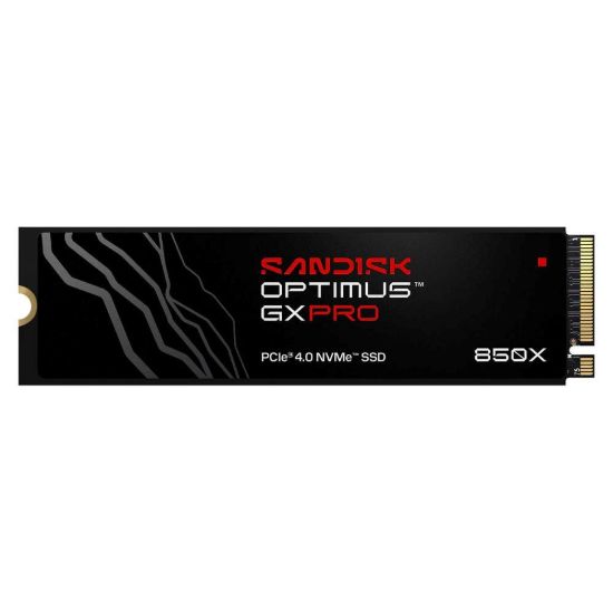 Obrázek SANDISK SSD OPTIMUS GX PRO 850X NVMe 4 TB PCIe, Gen4, (R: 7300, W: 6300MB/ s)
