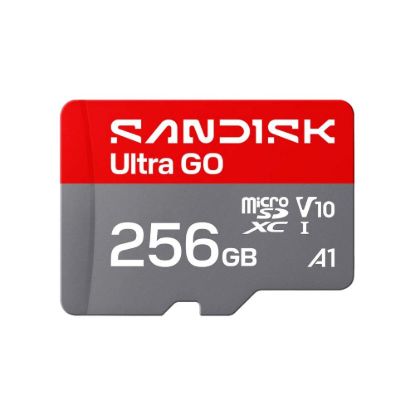 Obrázek SanDisk MicroSDXC karta 256 GB ULTRA GO(190MB/ s, UHS- I )