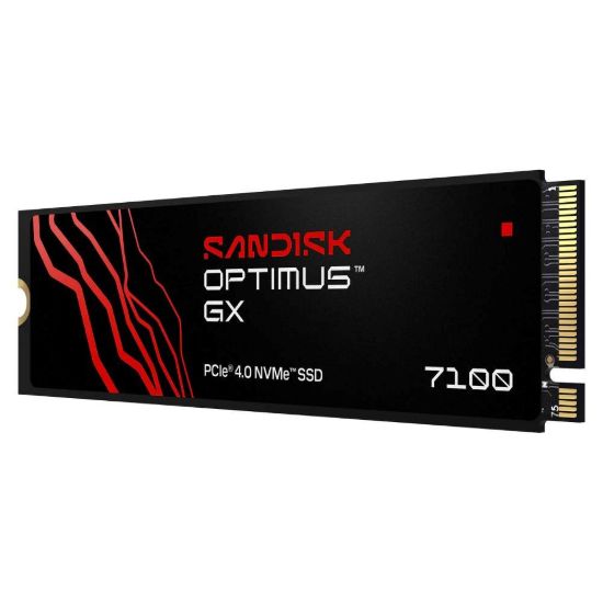 Obrázek SANDISK SSD OPTIMUS GX 7100 NVMe 4 TB PCIe, Gen4, (R: 7250, W: 6900MB/ s)