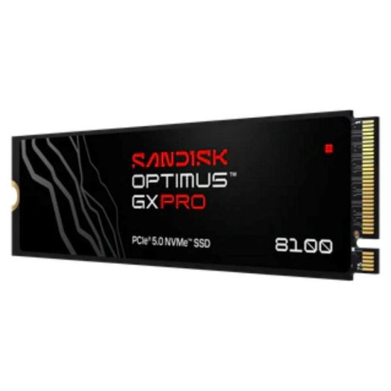 Obrázek SANDISK SSD OPTIMUS GX PRO 8100 NVMe 2 TB PCIe, Gen4, (R: 14900, W: 14000MB/ s), bez chladiče