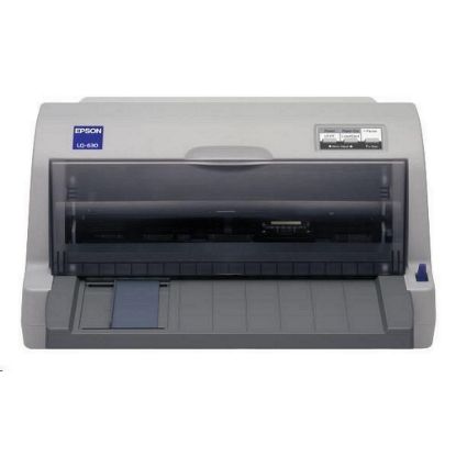 Obrázek EPSON tiskárna jehličková LQ- 630, A4, 24 jehel, 360 zn/ s, 1+4 kopii, USB 1.1, LPT