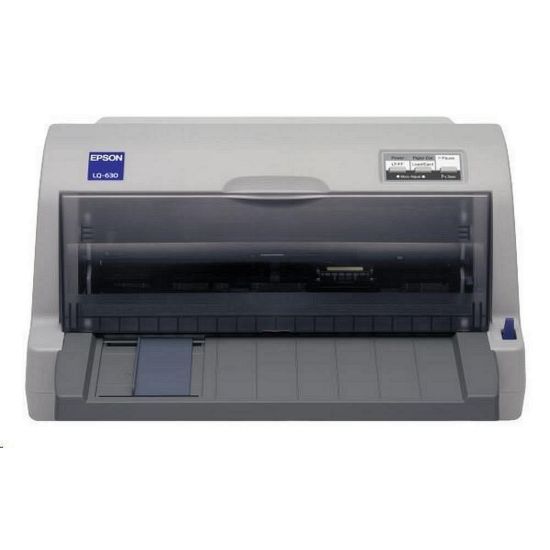 Obrázek EPSON tiskárna jehličková LQ- 630, A4, 24 jehel, 360 zn/ s, 1+4 kopii, USB 1.1, LPT