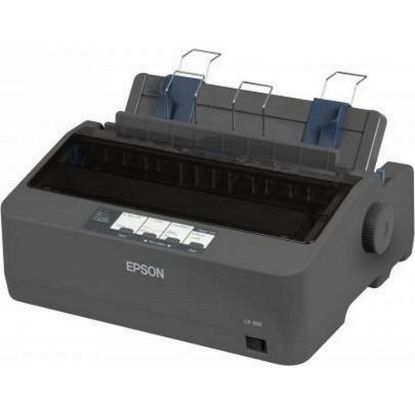 Obrázek EPSON tiskárna jehličková LX- 350, A4, 9 jehel, 347 zn/ s, 1+4 kopii, USB 2.0, LPT, RS232