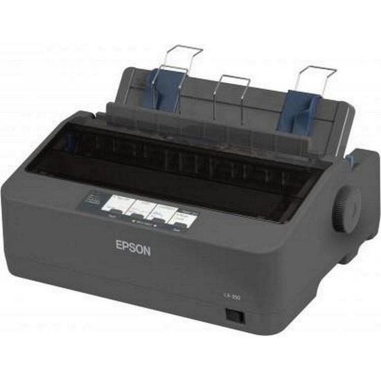 Obrázek EPSON tiskárna jehličková LX- 350, A4, 9 jehel, 347 zn/ s, 1+4 kopii, USB 2.0, LPT, RS232