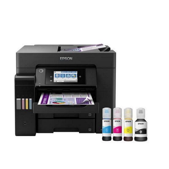 Obrázek EPSON tiskárna ink EcoTank L6570, 4in1, 4800 x 2400dpi, A4, USB, 4- ink, Záruka 5 let po registraci zdarma
