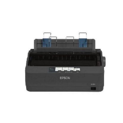 Obrázek EPSON tiskárna jehličková LQ- 350, A4, 24 jehel, 347 zn/ s, 1+3 kopii, USB 2.0, LPT, RS232