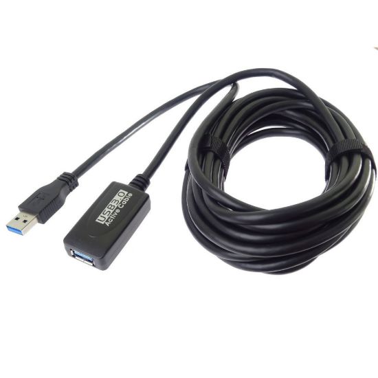 Obrázek PREMIUMCORD USB 3.0 repeater a prodlužovací kabel A/ M- A/ F 5m - Nové balení