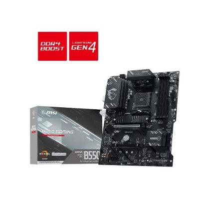 Obrázek MSI MB Sc AM4 B550 GAMING, AMD B550, 4xDDR4, 1xHDMI, 1xDP