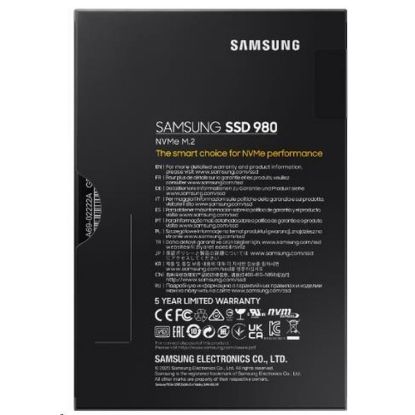 Obrázek SSD Samsung 980- 500 GB