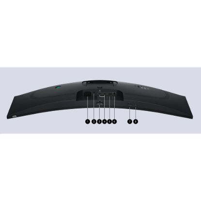 Obrázek DELL LCD AW3426DWM - 34"/ VA/ 3440 x 1440/ 21: 9/ 240 Hz/ 4 ms/ 3000: 1/ 400 cd/ m2/ HDMI/ DP/ PIVOT/ VESA/ 3YNBD…