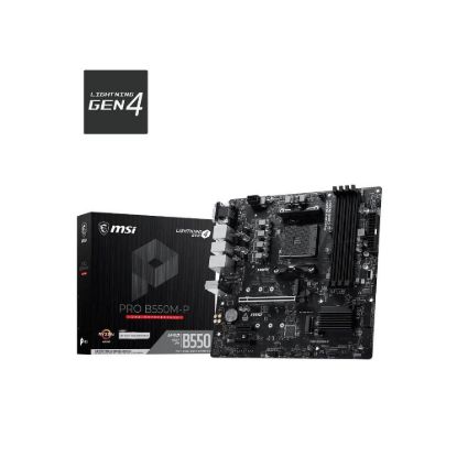 Obrázek MSI MB Sc AM4 PRO B550M- P, AMD B550, 4xDDR4, 1xVGA, 1xHDMI, 1xDP, mATX