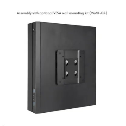 Obrázek CHIEFTEC skříň Compact Series/ mini ITX, IX- 06B- OP, Black, bez zdroje