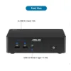 Obrázek ASUS NUC 16 Pro NUC16GDK/Core Ultra 7-356H/DDR5/USB 7x/2x LAN/WiFi