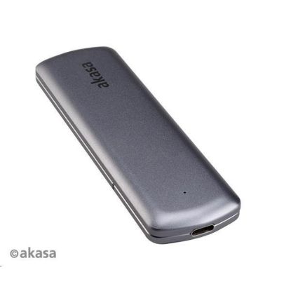 Obrázek AKASA externí box pro M.2 SATA/ NVMe SSD, USB 3.2 Gen 2, 10Gb/ s, hliník