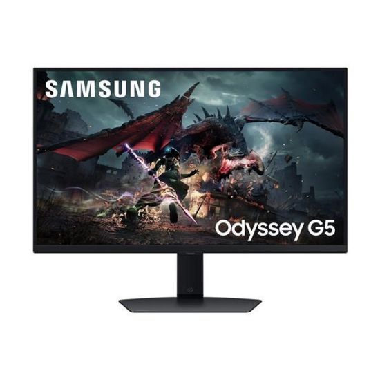 Obrázek Bazar - SAMSUNG MT LED LCD Gaming Monitor 27" Odyssey G50D - 2560 x 1440 QHD, IPS, Rovný, 180 Hz, Pivot - poškozený obal
