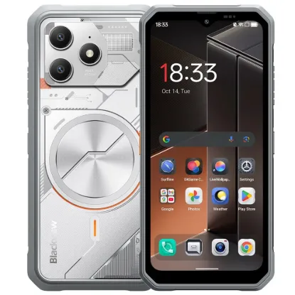Obrázek BLACKVIEW Rugged FORT100 LTE 6.56" WHITE, HD+ 1612x720, 8+128GB, G81 Octa-Core 2 Android 16