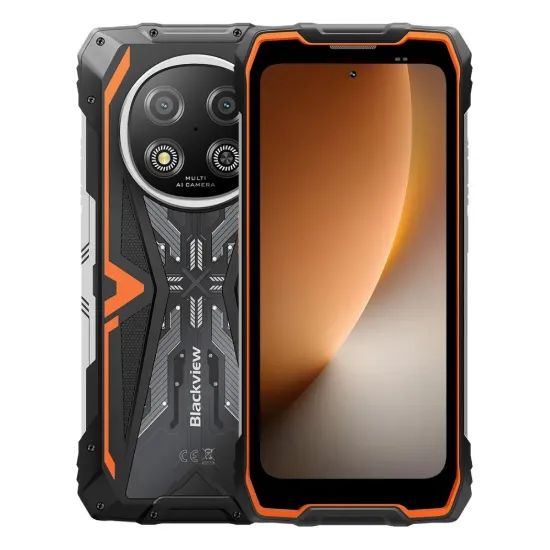 Obrázek BLACKVIEW Rugged ROCK 2 5G 6.67" ORANGE, HD+ 1640x720, 12+256GB, T8100 Octa-Core, Android 16