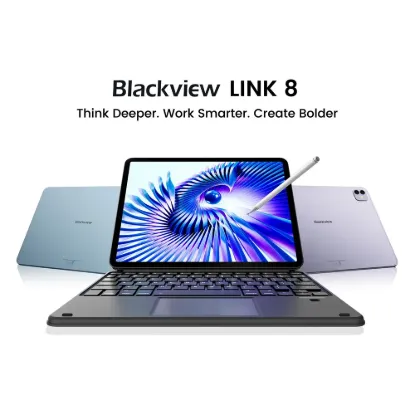 Obrázek BLACKVIEW Tab LINK 8 SET WiFi 12.7" GREY,2176x1600,6GB+256GB,G100 Octa-core 2.2GHz,13MP+16MP,8400mAh,Android 15