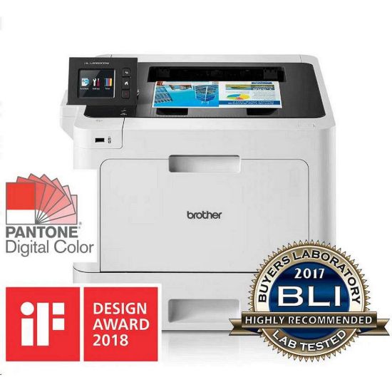 Obrázek BAZAR - BROTHER tiskárna color laserová HLL- 8360CDW- A4, 31ppm, 2400 x 600, USB 2.0, LAN, WiFi, 250+50listů - open box