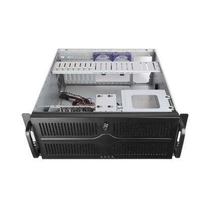 Obrázek CHIEFTEC skříň Rackmount 4U ATX/ mATX, UNC- 409S- B- OP, bez zdroje, černá
