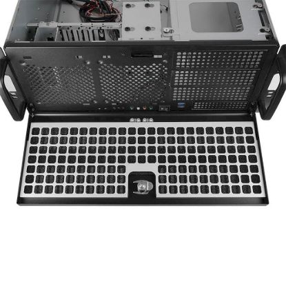 Obrázek CHIEFTEC skříň Rackmount 4U ATX/ mATX, UNC- 409S- B- OP, bez zdroje, černá