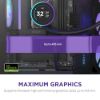 Obrázek NZXT skříň H9 Flow RGB dvoukomorová ATX / 1 x 140 RGB mm / 1x 120mm RGB fan / prosklená / černá