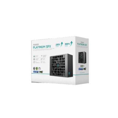 Obrázek DEEPCOOL GAMERSTORM zdroj 850 W PS850P, 92mm, Plně modulární, Platinum Cybenetics, ATX 3.1, černá