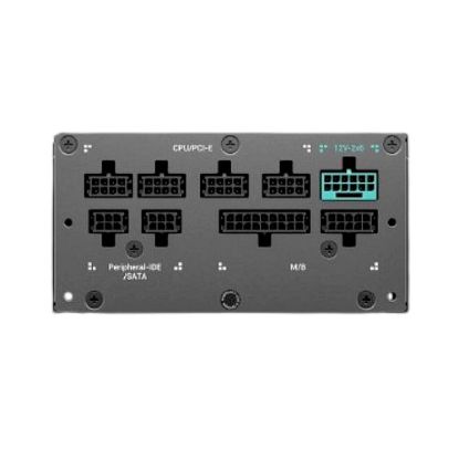 Obrázek DEEPCOOL GAMERSTORM zdroj 850 W PS850P, 92mm, Plně modulární, Platinum Cybenetics, ATX 3.1, černá