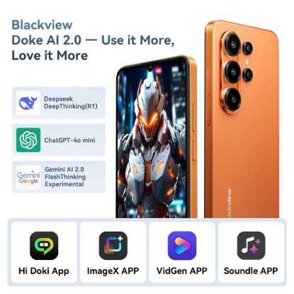 Obrázek BLACKVIEW WAVE 10 LTE 6.88" MINT, HD IPS 720x1640, 8+128GB, Android 16