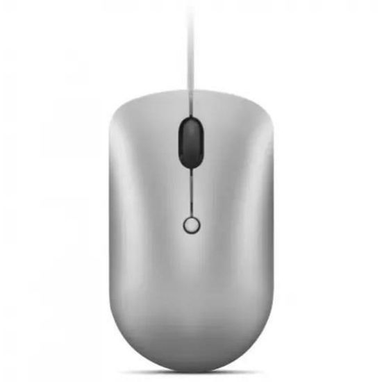 Obrázek LENOVO 540 USB- C Wired Compact Mouse (Silver ) - myš