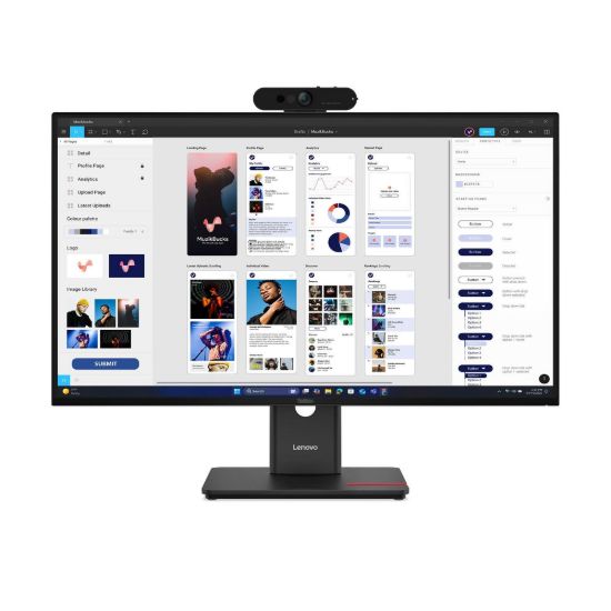 Obrázek LENOVO LCD T32UD- 40+MC60 - 31.5", IPS, 16: 9, 3840 x 2160, 60 Hz, 350cd/ m2, 1500: 1, 4 ms(GtG), HDMI, DP, USB Hub…