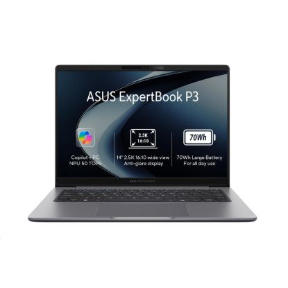 Obrázek ASUS NTB ExpertBook PM3 (PM3606CHA- R716512 W), R7 8840HS, 16, 0" 1920 x 1200, 16 GB, 512 GB SSD, AMD Radeon™ 780M, W…