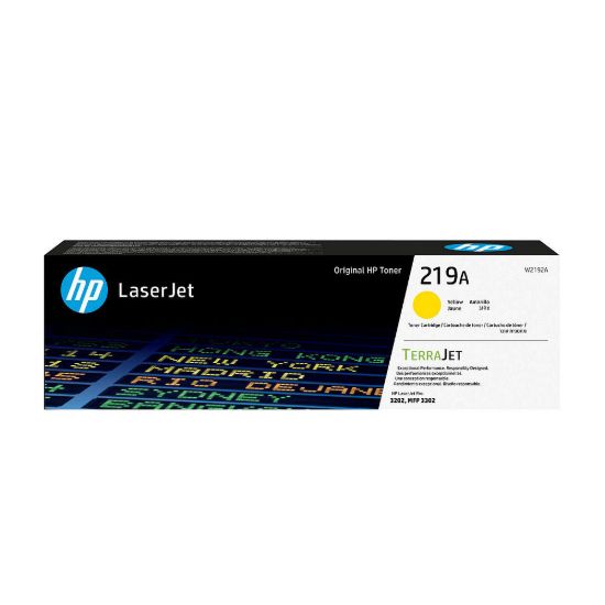 Obrázek HP 219A Yellow Original LaserJet Toner Cartridge (1, 200 pages)
