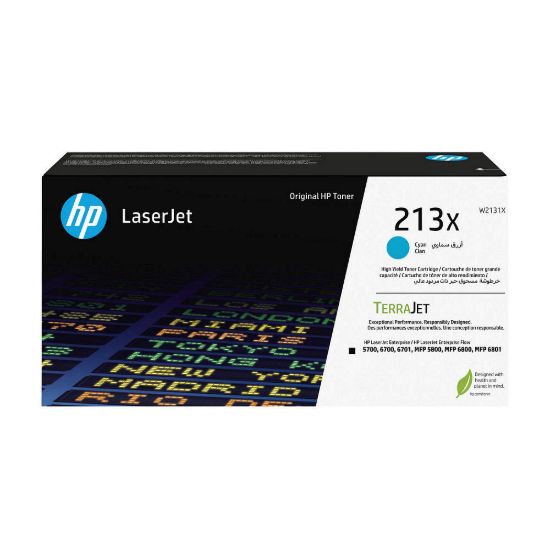 Obrázek HP 213X Cyn Original LaserJet Toner Crtg (6, 000 pages)