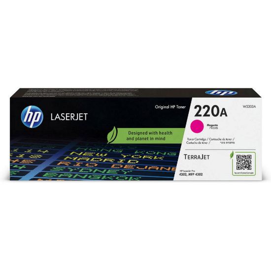 Obrázek HP 220A Magenta Original LaserJet Toner Cartridge (1, 800 pages)