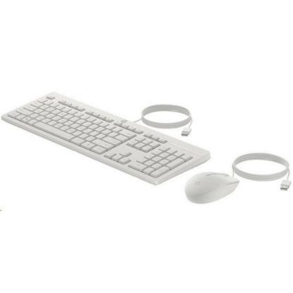 Obrázek HP 225 Wired Mouse and Keyboard Combo G2 - White English