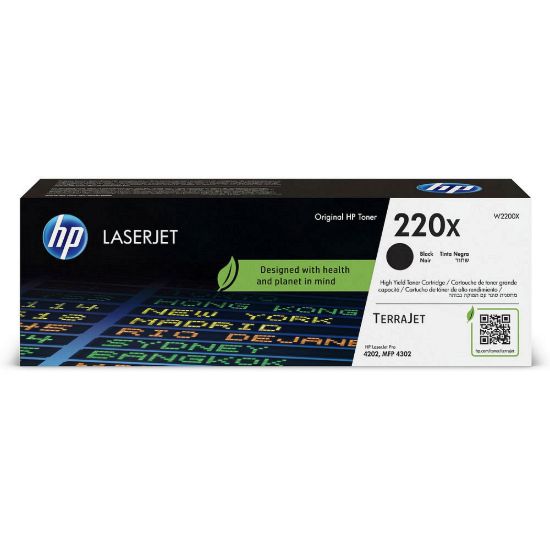 Obrázek HP 220X Black Original LaserJet Toner Cartridge (7, 500 pages)