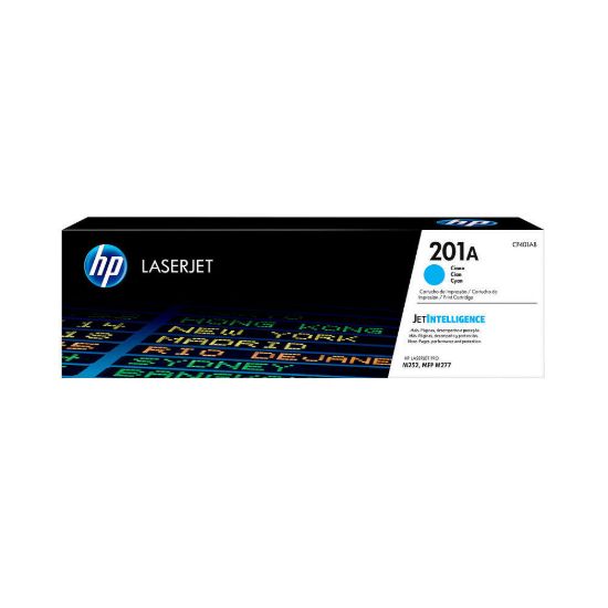 Obrázek HP 201A Cyan LJ Toner Cartridge, CF401A (1, 330 pages)