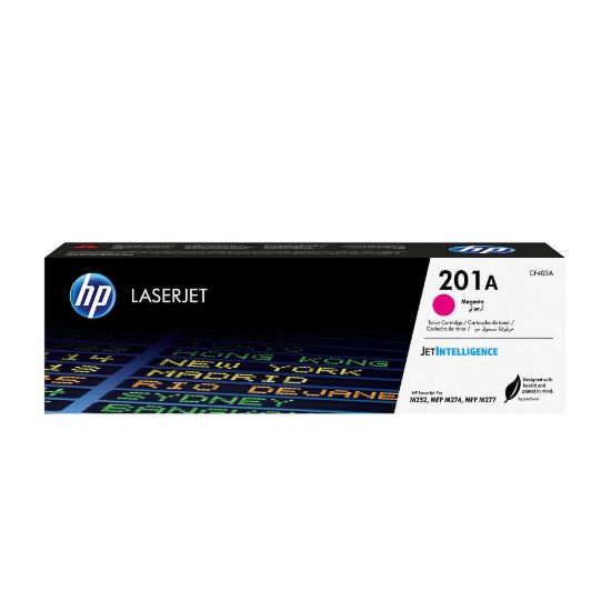 Obrázek HP 201A Magenta LJ Toner Cartridge, CF403A (1, 330 pages)