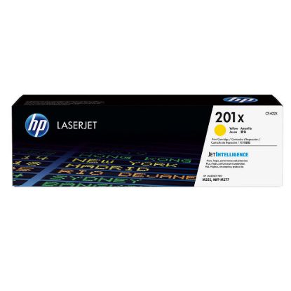 Obrázek HP 201X High Capacity Yellow LJ Toner Cartridge, CF402X (2, 300 pages)