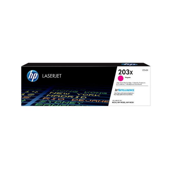 Obrázek HP 203X High Yield Magenta Original LaserJet Toner Cartridge (2, 500 pages)