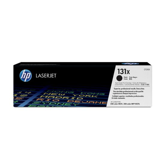 Obrázek HP 131X Black LJ Toner Cart, CF210X (2, 400 pages)