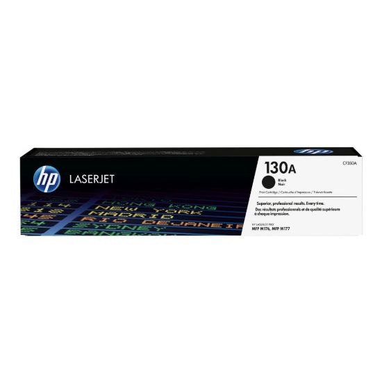Obrázek HP 130A Black LJ Toner Cart, CF350A (1, 300 pages)