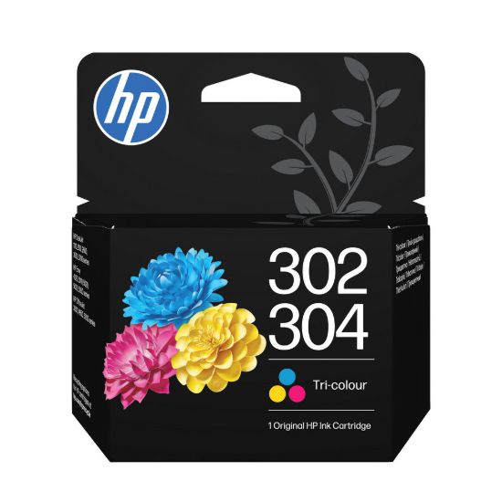 Obrázek HP 302/ 304 Tri- color Original Ink Cartridge (100 pages)