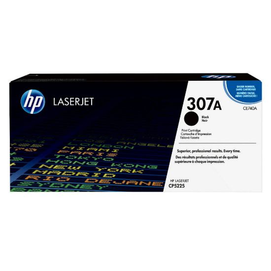 Obrázek HP 307A Black LJ Toner Cart, CE740A (7, 000 pages)