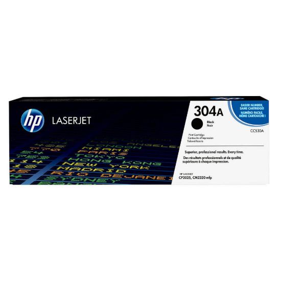 Obrázek HP 304A Black LJ Toner Cart, CC530A (3, 500 pages)