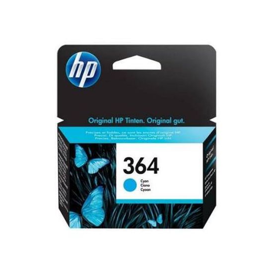 Obrázek HP 364 Cyan Ink Cart, 3 ml, CB318EE (300 pages)